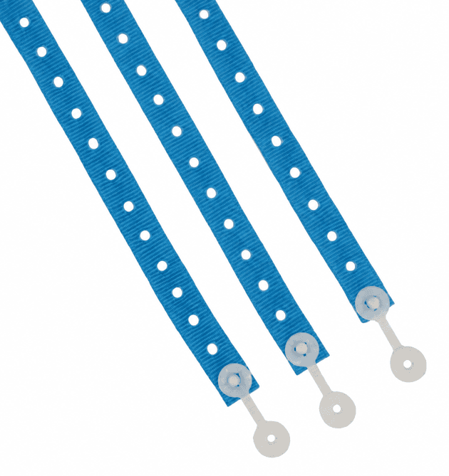 Réassort de 10 bracelets bleus